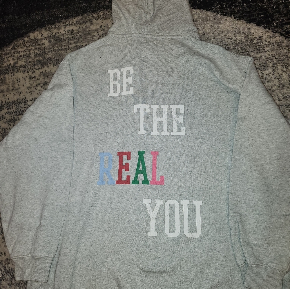 Aerie The Sweat Everyday Cozy Hoodie Be The Real You Size Large